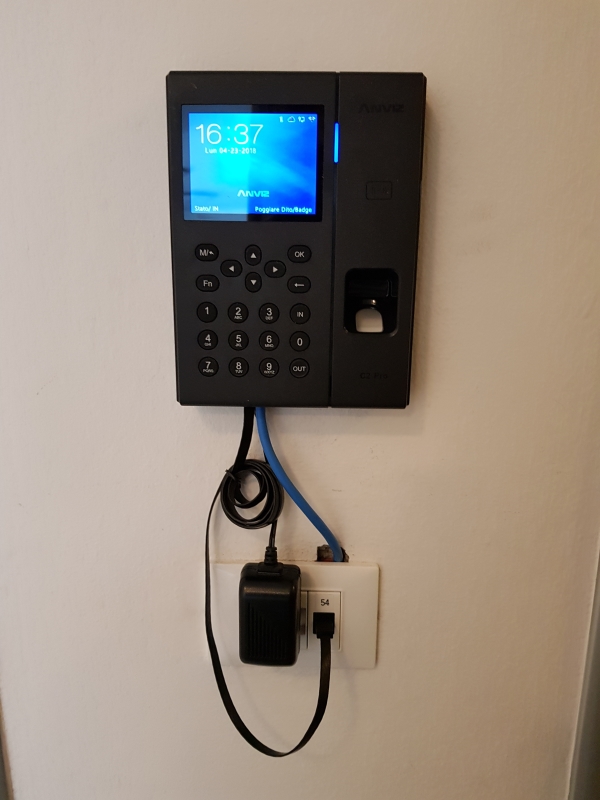 Time and Attendance System, , C2Pro Rfid/FP Wi-fi PoE Linux